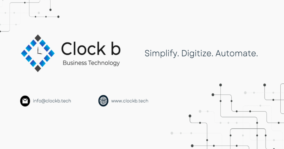 Clock B Business Tech
